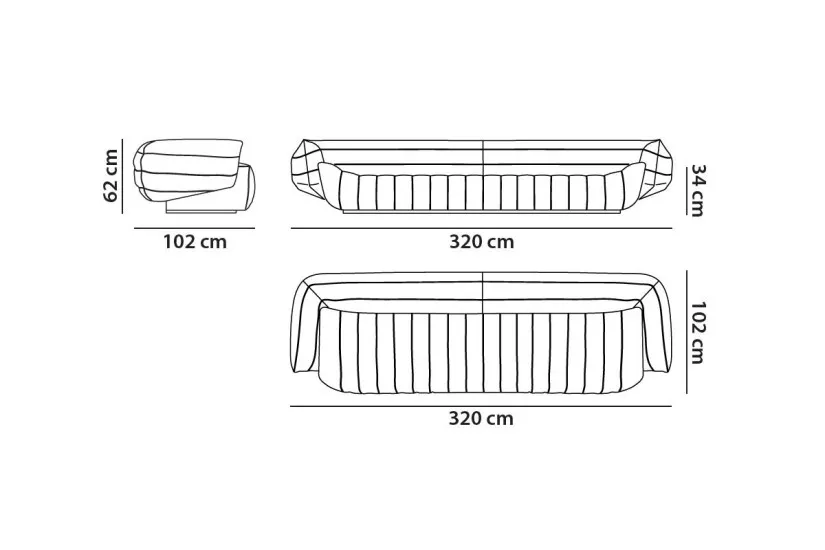 Tactile Sofa (Expo Offer)