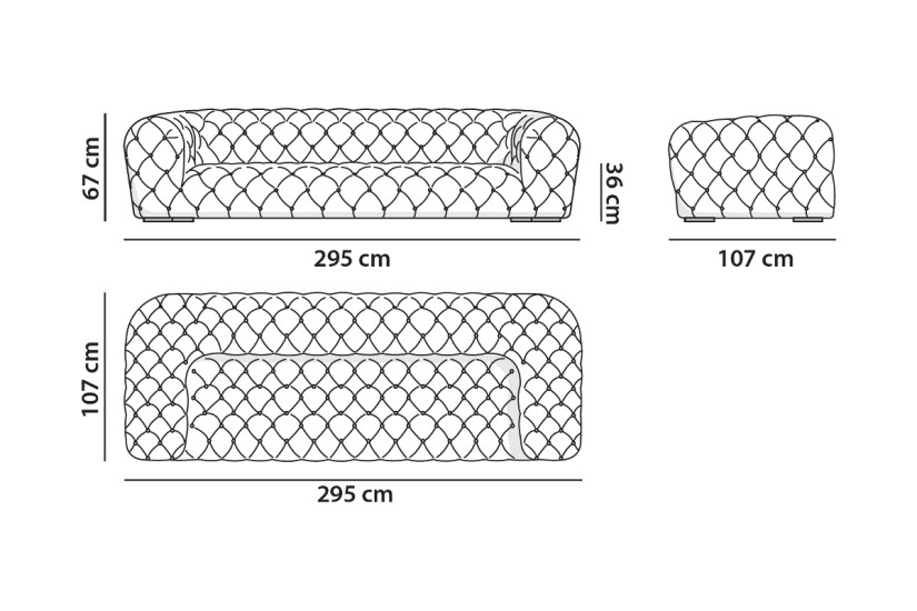 Divano Chester Moon (Offerta Expo) Baxter - 7