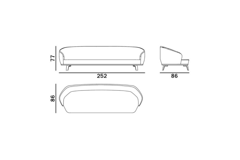 Divano Tamino (Offerta Expo) Giorgetti - 7