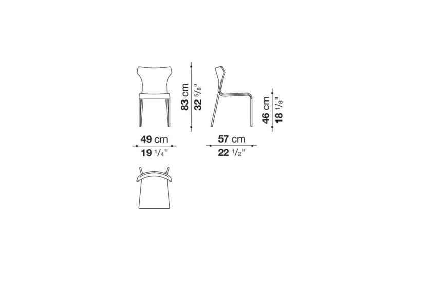 Chaise Papilio (Offre Expo) B&B Italia - 7