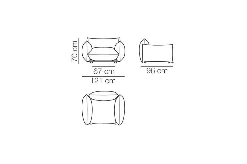 Fauteuil Marenco 2018 (Offre Expo) Arflex - 5