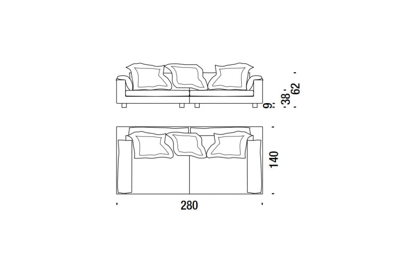 Canapé Nebula Nine - p.140 (Offre Expo) Diesel with Moroso - 7
