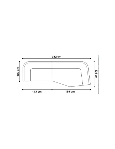 Naviglio Sofa (Expo Offer)