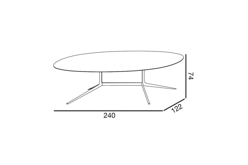Table Mondrian (Offre Expo) Poliform - 6