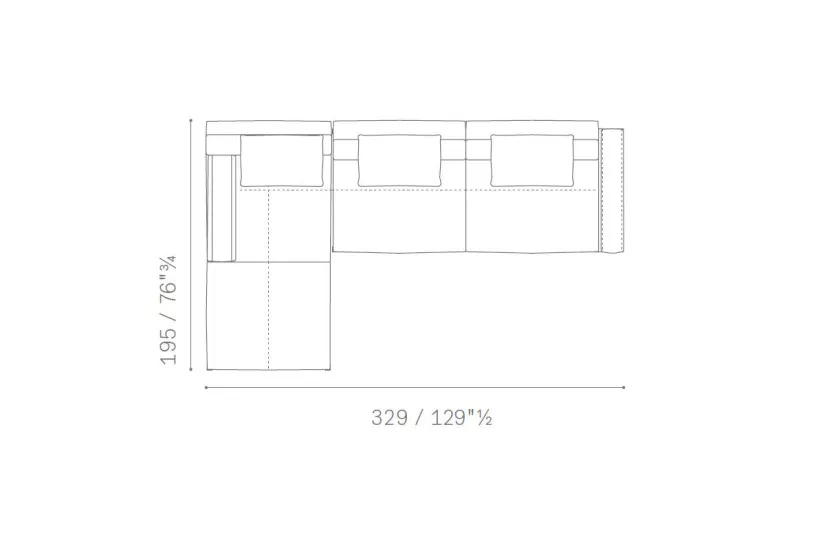 Divano Let It Be (Offerta Expo) Poltrona Frau - 6