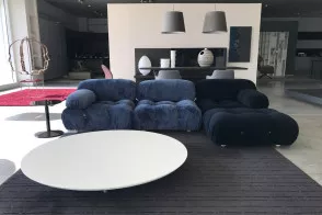 Divano Camaleonda in tessuto blu (Offerta Expo) B&B Italia - 5 2