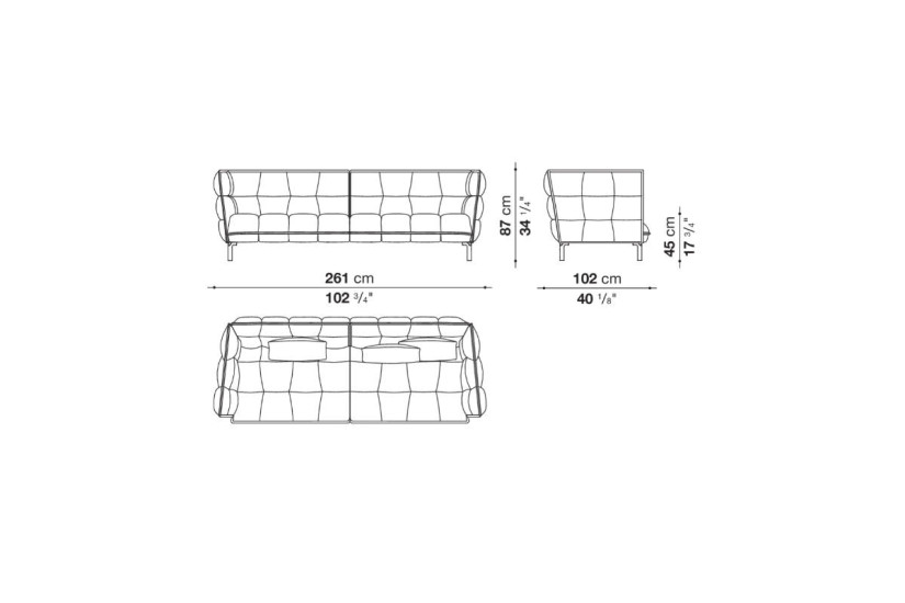 Divano Husk (Offerta Expo) B&B Italia - 7