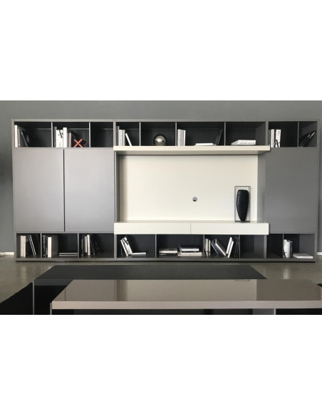 Système de mur Olmo Nero (Offre Expo) Poliform - 1