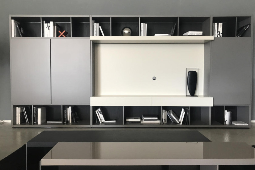 Wall System Olmo Nero (Offerta Expo) Poliform - 1