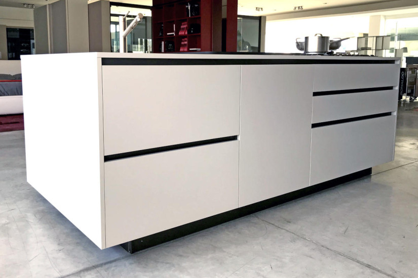 Cuisine Alea Gris Argent (Offre Expo) Poliform - 3