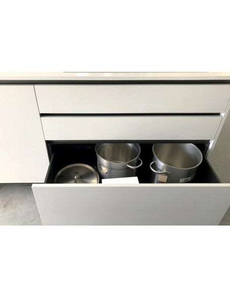 Cuisine Alea Gris Argent (Offre Expo) Poliform - 5