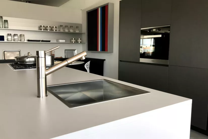 Cuisine Alea Gris Argent (Offre Expo) Poliform - 6