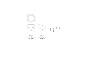 Fauteuil Rive Droite (Offre Expo) 2