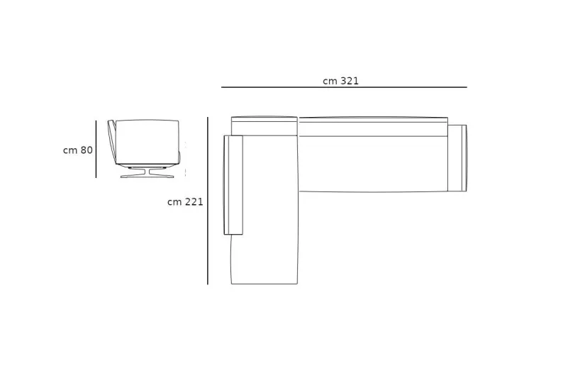 Canapé Evergreen (Offre Expo) Flexform - 6