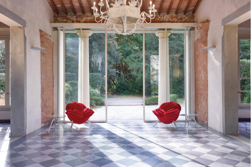 Fauteuil Rose Edra - 3