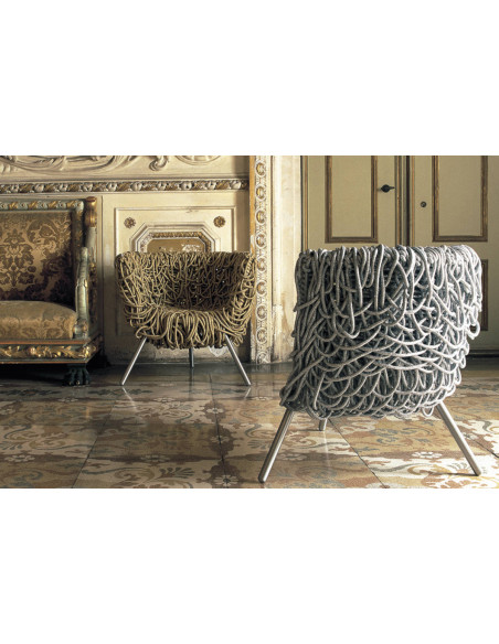 Fauteuil Rouge Edra - 3