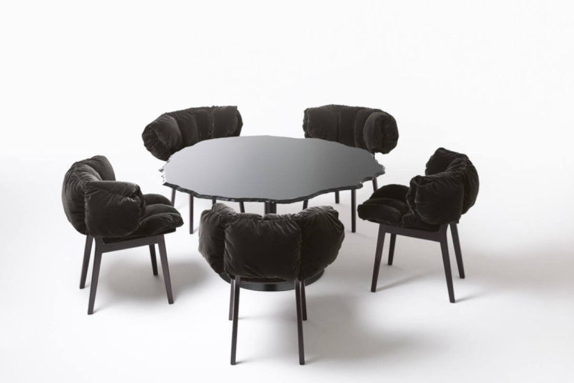 Poltroncina Blue Velvet Edra - 3