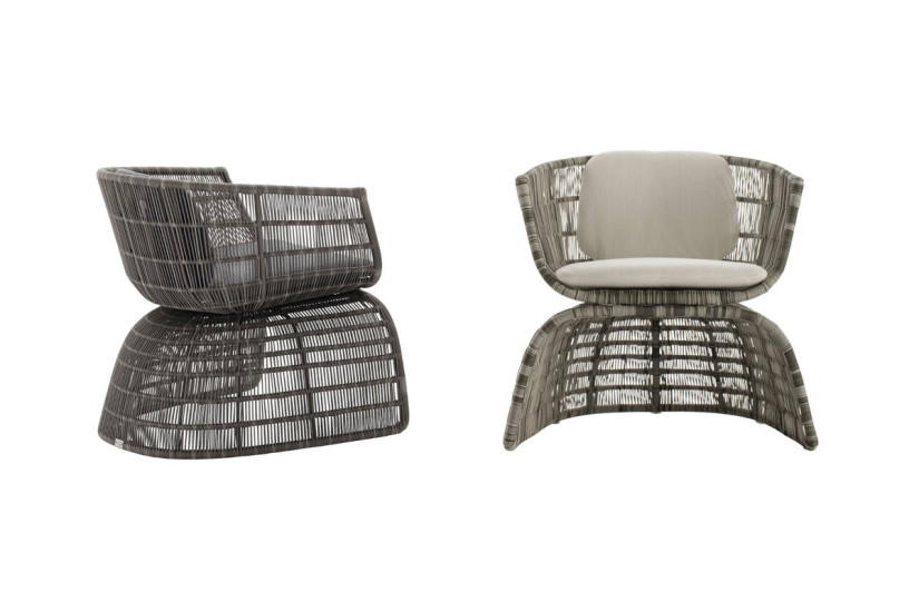 Fauteuil d'extérieur Crinoline B&B Italia Outdoor - 6