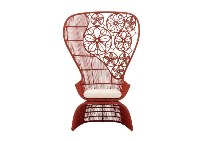 Fauteuil d'extérieur Crinoline B&B Italia Outdoor - 1