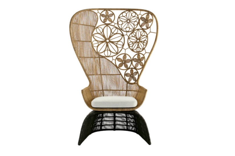 Fauteuil d'extérieur Crinoline B&B Italia Outdoor - 4