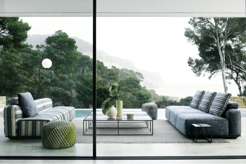 Tavolino per esterno Canasta B&B Italia Outdoor - 3