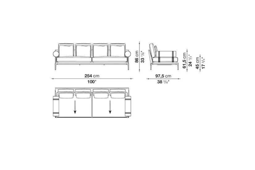 Atoll Sofa (Expo Offer)