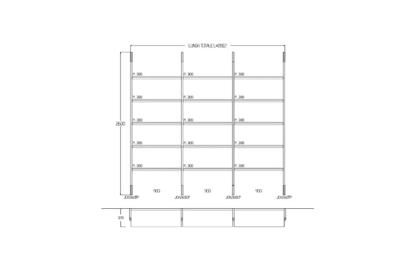 Libreria Jack (Offerta Expo) B&B Italia - 5