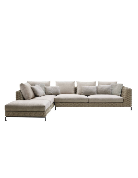 Ray Outdoor Natural Sofa