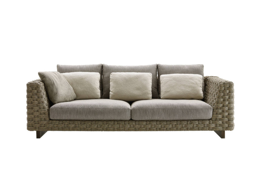 Divano per esterno Ray Outdoor Natural B&B Italia Outdoor - 1