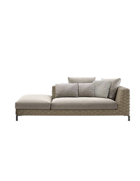 Ray Outdoor Natural Sofa