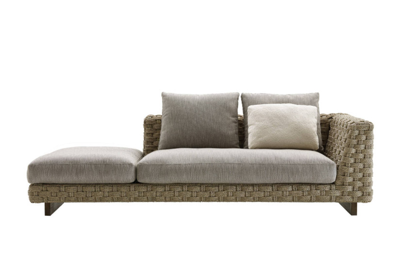 Ray Outdoor Natural Sofa