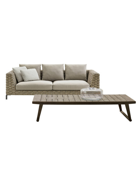 Divano per esterno Ray Outdoor Natural B&B Italia Outdoor - 7