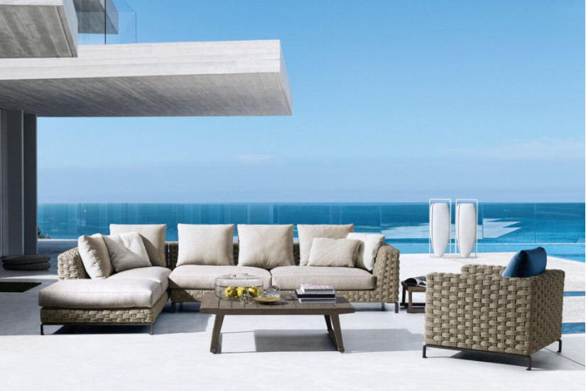 Ray Outdoor Natural Armchair