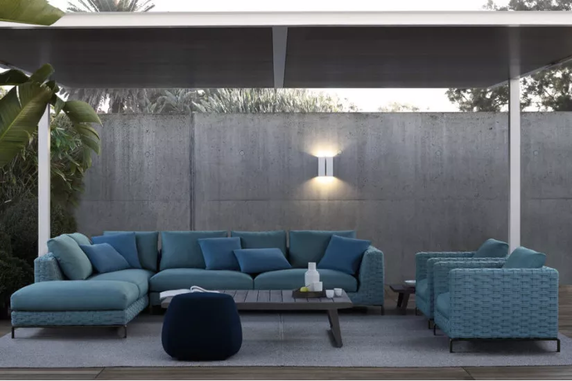 Ray Outdoor Fabric Sofa