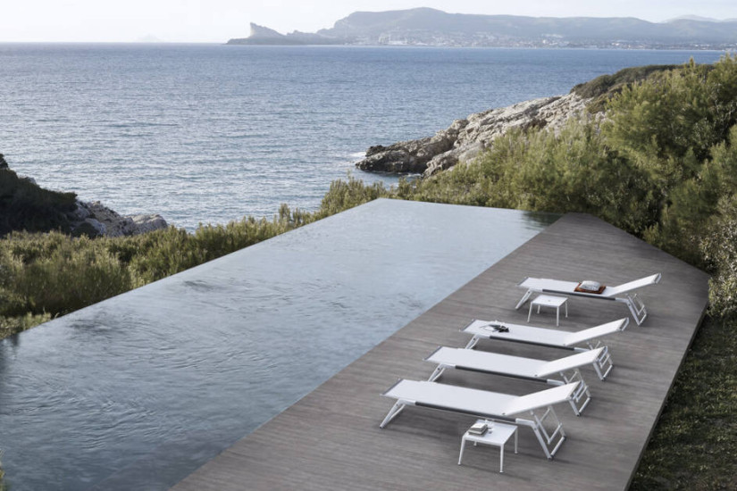 Lettino per esterno Mirto B&B Italia Outdoor - 6