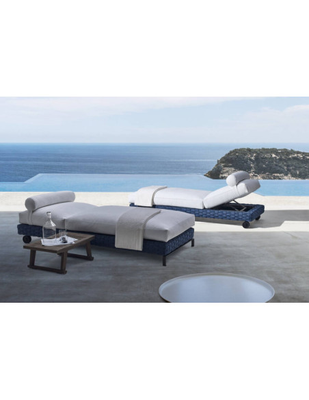 Lettino pour extérieur Ray Outdoor Fabric B&B Italia Outdoor - 2
