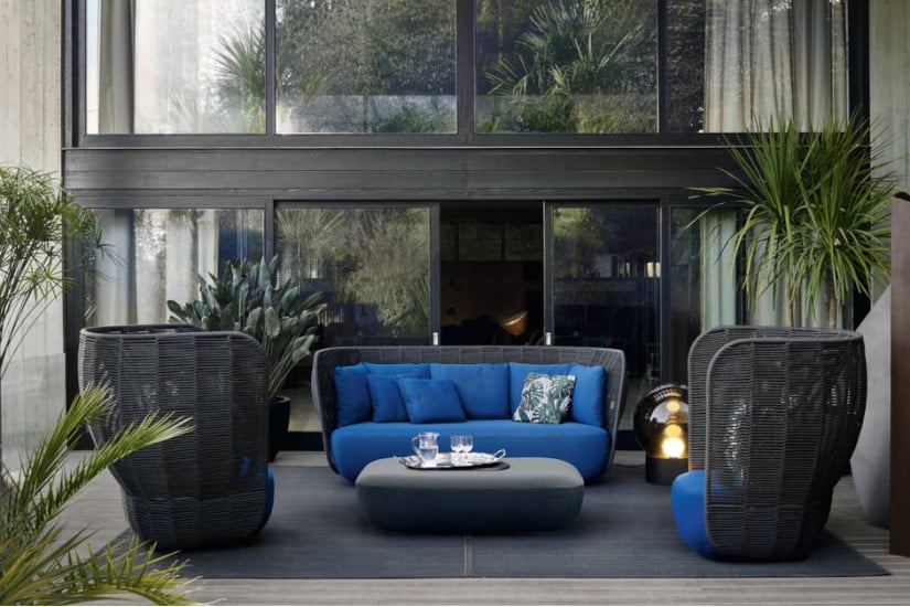 Divano per esterno Bay B&B Italia Outdoor - 7