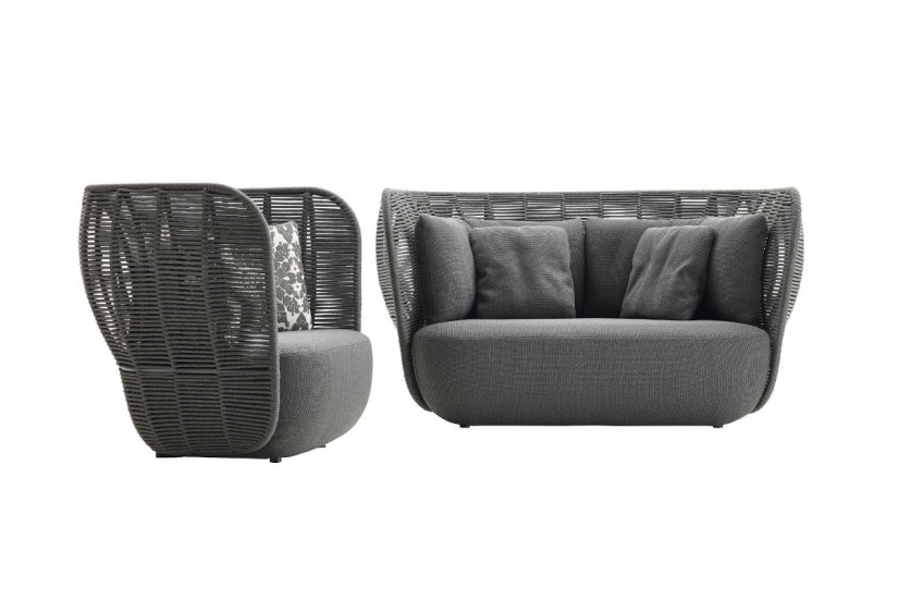 Divano per esterno Bay B&B Italia Outdoor - 6