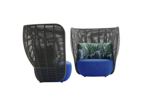 Fauteuil d'extérieur Bay B&B Italia Outdoor - 1 2