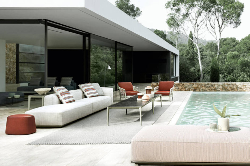 Pouf per esterno Frank B&B Italia Outdoor - 3