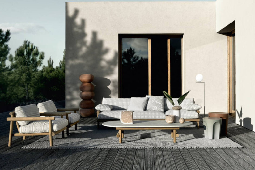 Divano per esterno Ayana B&B Italia Outdoor - 5