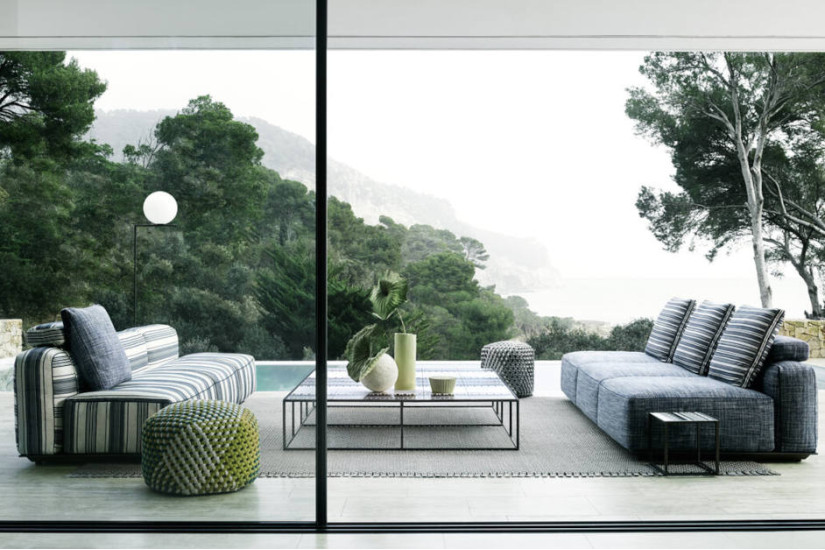 Divano per esterno Hybrid B&B Italia Outdoor - 8