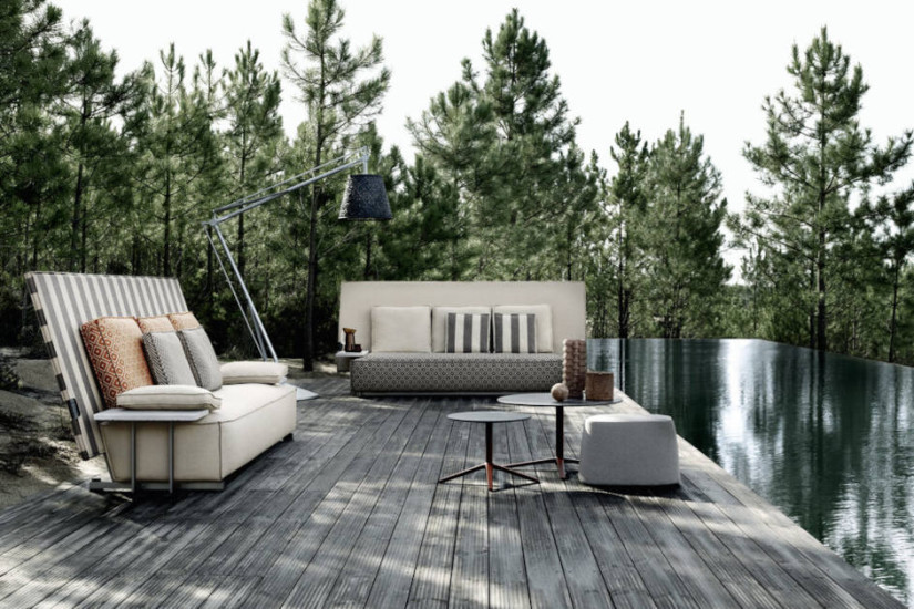 Divano per esterno Oh, it rains! B&B Italia Outdoor - 5