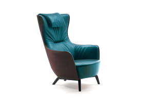 Poltrona Mamy Blue Poltrona Frau - 1