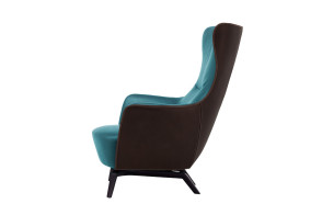 Fauteuil Mamy Blue Poltrona Frau - 1 2