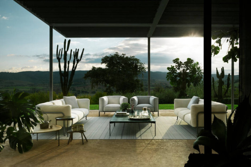 Fauteuil d'extérieur Borea B&B Italia Outdoor - 3