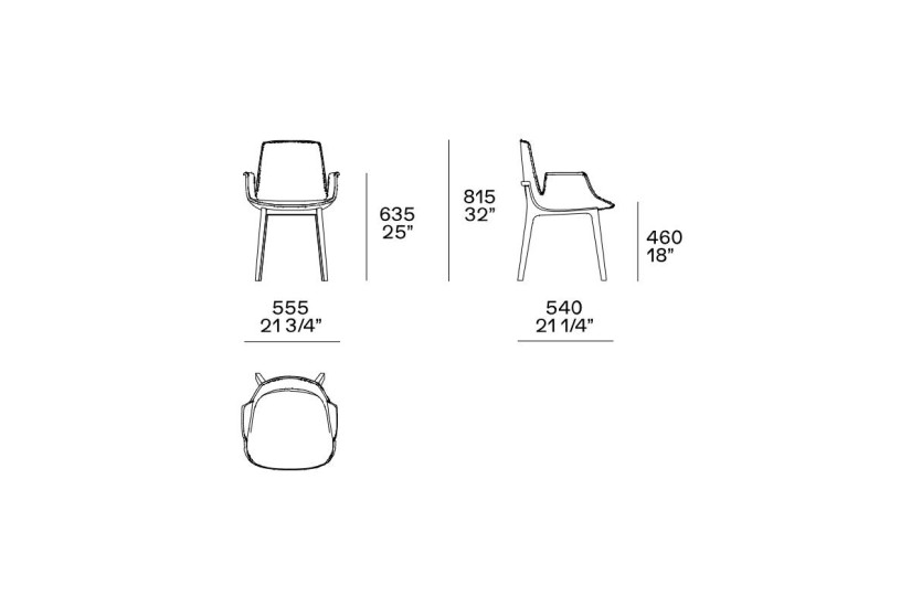 Chaise Ventura (Offre Expo) Poliform - 6