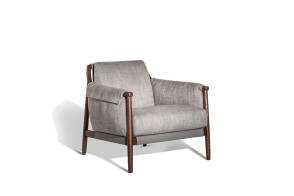 Fauteuil Times Lounge Poltrona Frau - 1