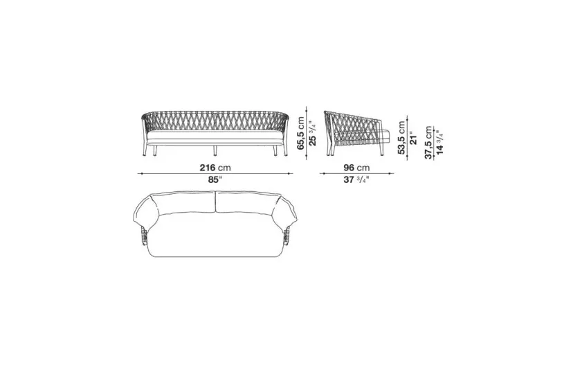 Erica ’19 Outdoor Sofa (Expo Offer)