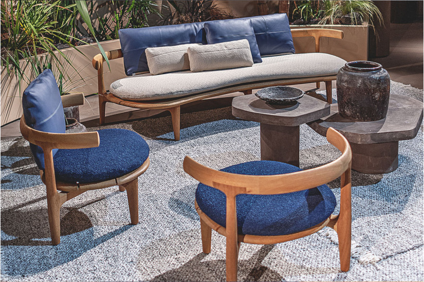 Poltroncina per esterno Himba Baxter - 3